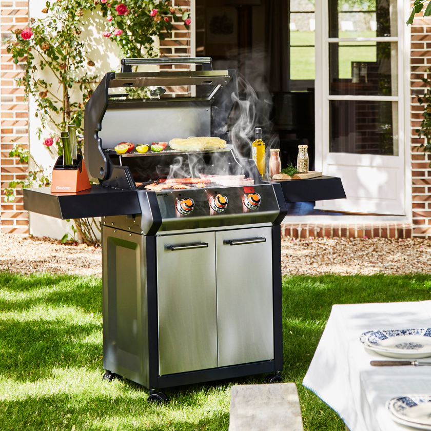 Barbecue Monroe Pro X3S Barbecue gaz Turbo Brasero