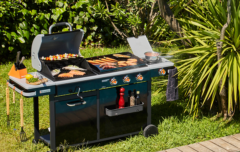 Barbecue Plancha Bi-Energy Brasero