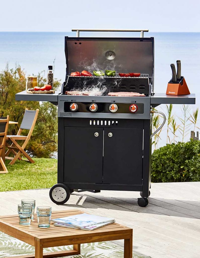 BARBECUE boston-black-turbo BRASERO