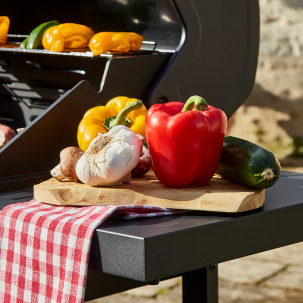 Barbecue spring II 3 feux surface de cuisson mixte Brasero