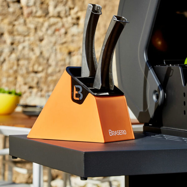 Barbecue spring II 3 feux surface de cuisson mixte Brasero