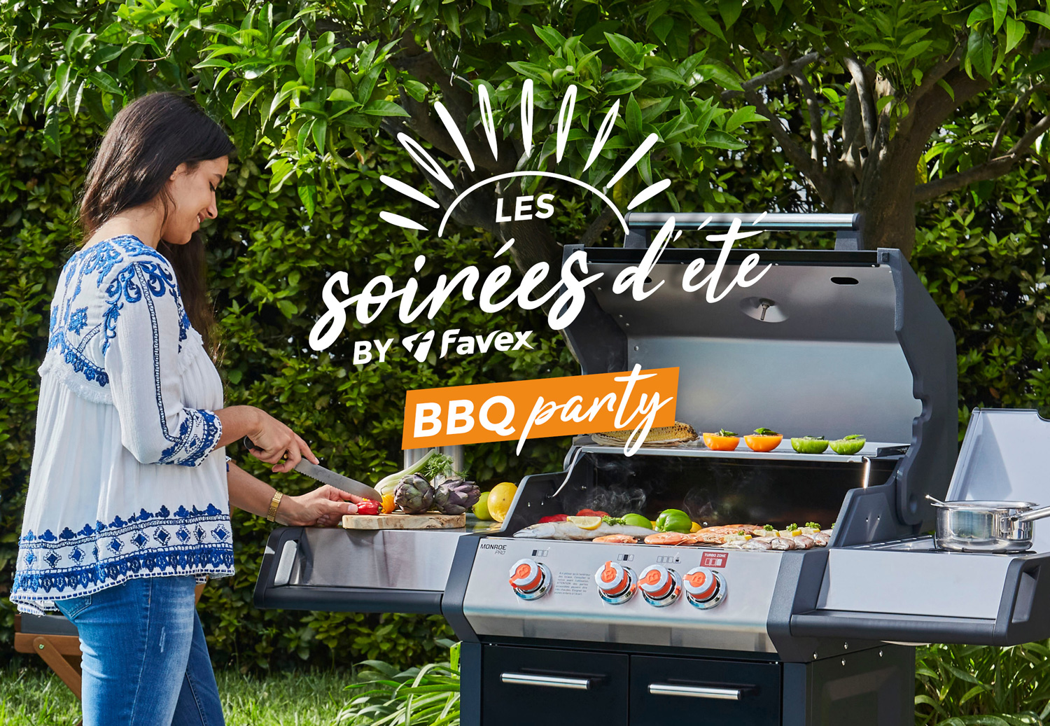 Les soirées d’été by Favex : la BBQ party entre amis !