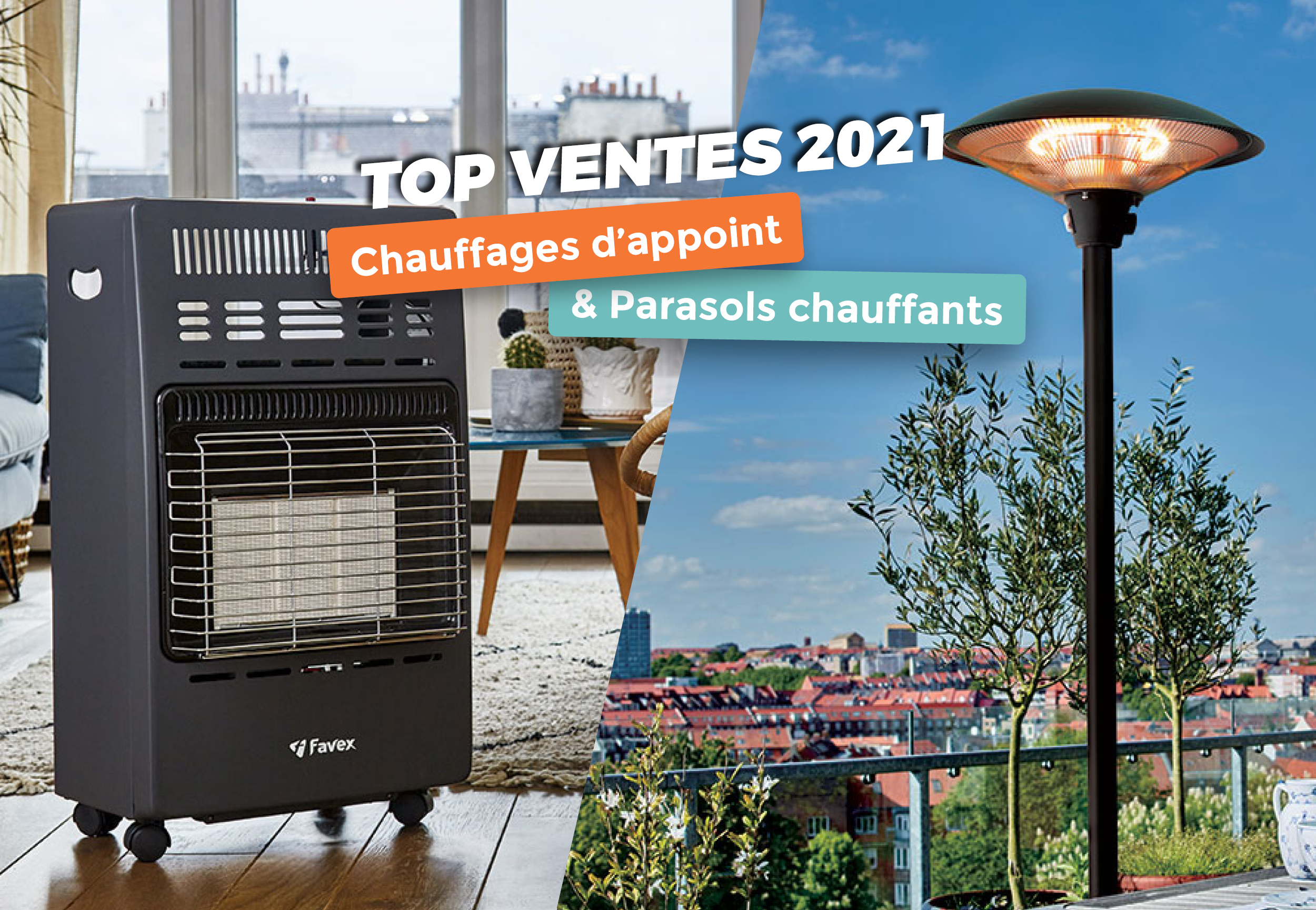 TOP VENTES CHAUFFAGES 2021 - FAVEX