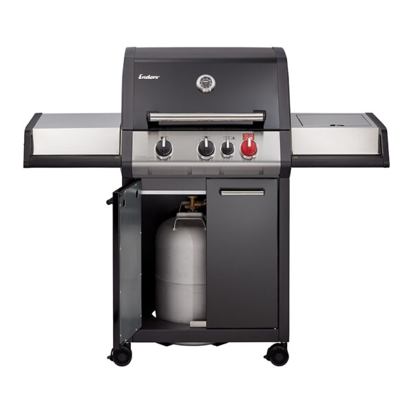 BARBECUE MONROE BLACK 3K TECHNOLOGIES INTELLIGENTES TURBO ZONE SWITCHGRID ESASYCLEAN ENDERS