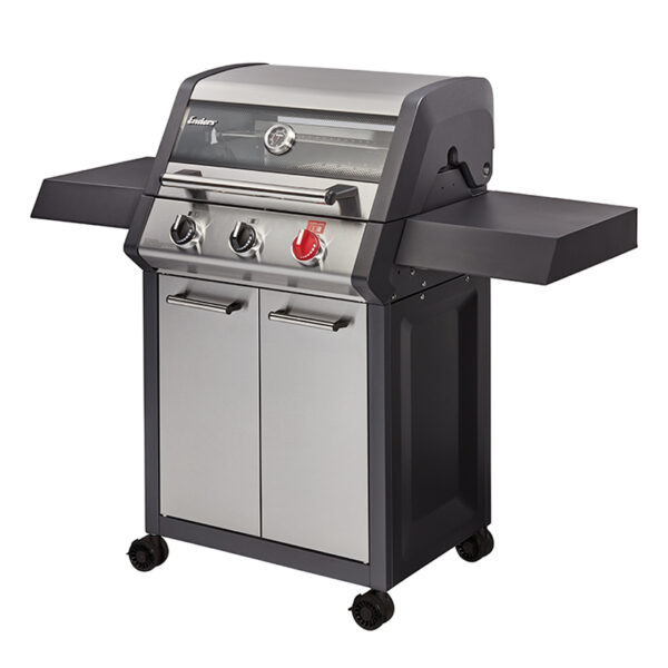 BARBECUE GAZ MONROE PRO X3S TECHNOLOGIES INTELLIGENTES TURBO ZONE EASY CLEAN HEAT RANGE ENDERS