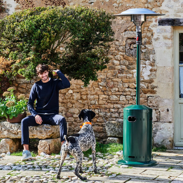 Chauffage d'extérieur parasol -30% de consommation de gaz Favex