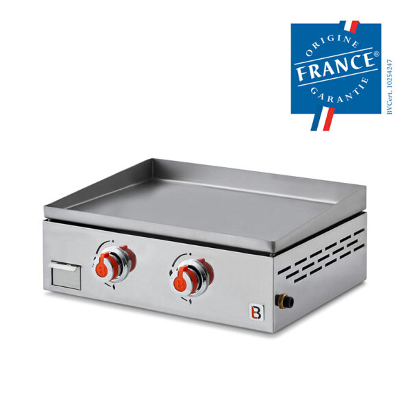 Plancha Joana Inox 2 Feux France Origine Garantie Brasero