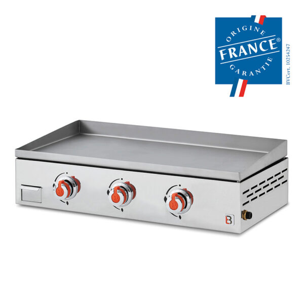 Plancha Gaz Verana Origine France Garantie 3 Feux Brasero