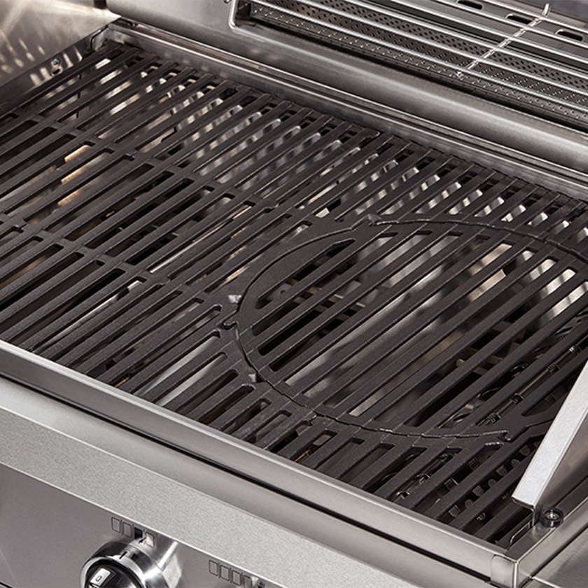 BARBECUE KANSAS II PRO 4 SIK TURBO ENDERS LAVE MAIN GRILLE MULTICUISSON GRILLE FONTE MEUBLE