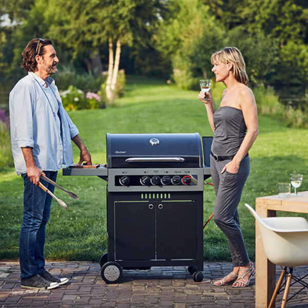 BARBECUE ENDERS BOSTON BLACK 4K BARBECUE GAZ ENDERS TECHNOLOGIES INTELLIGENTES TURBO ZONE HEAT RANGE