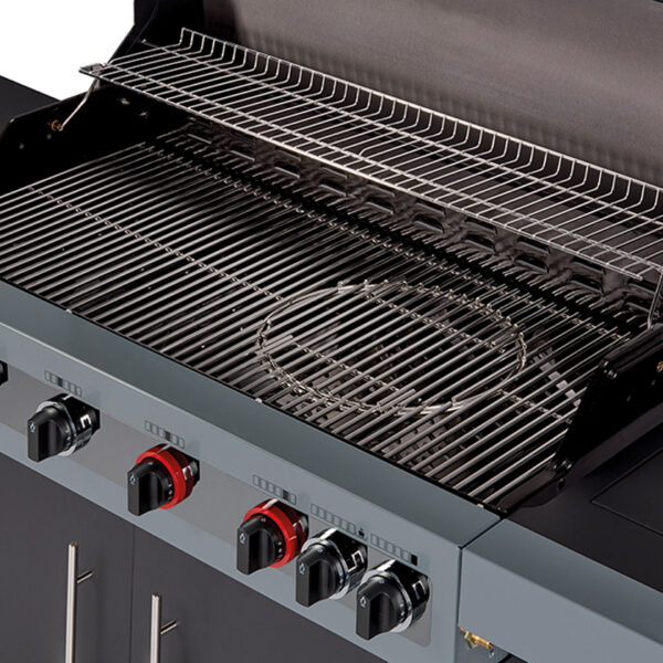 BARBECUES GAZ ENDERS BOSTON BLACK 6 KR TURBO TURBO ZONE HEAT RANGE