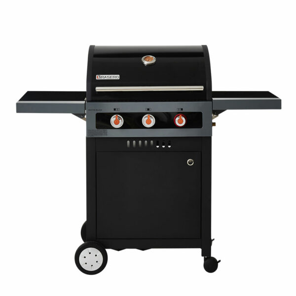 Barbecue Gaz Brasero Boston Black 3 Feux Turbo