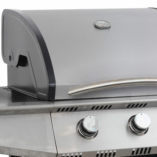 Barbecue Gaz Tarnos 4 Feux 1 Bruleur Lateral Brasero Favex