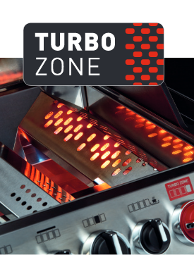 Turbo zone barbecue