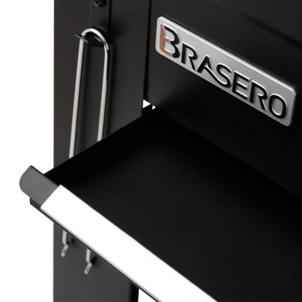 Barbecue Malaga charbon de bois Brasero cuve charbons ajustable en hauteur barbecue charbon Brasero