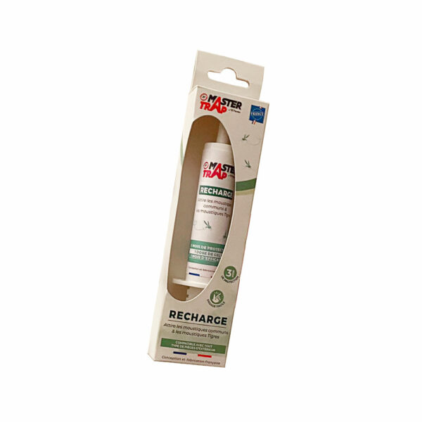 Recharge anti-moustiques Master Trap 3 mois protection Piege exterieur Master Trap