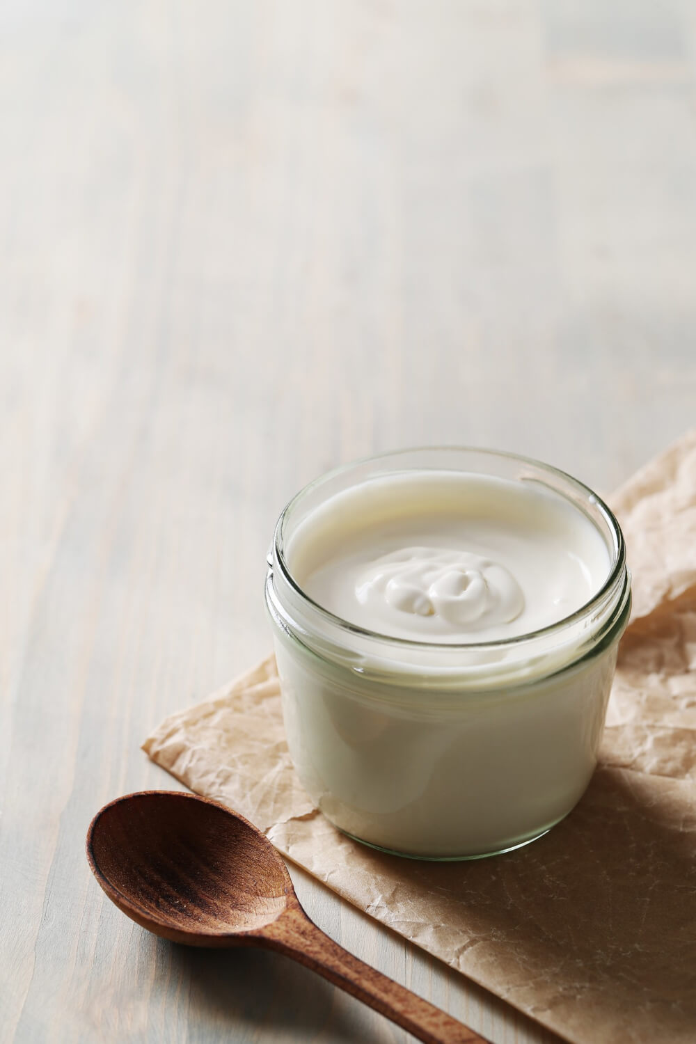 Pot de crème fraiche